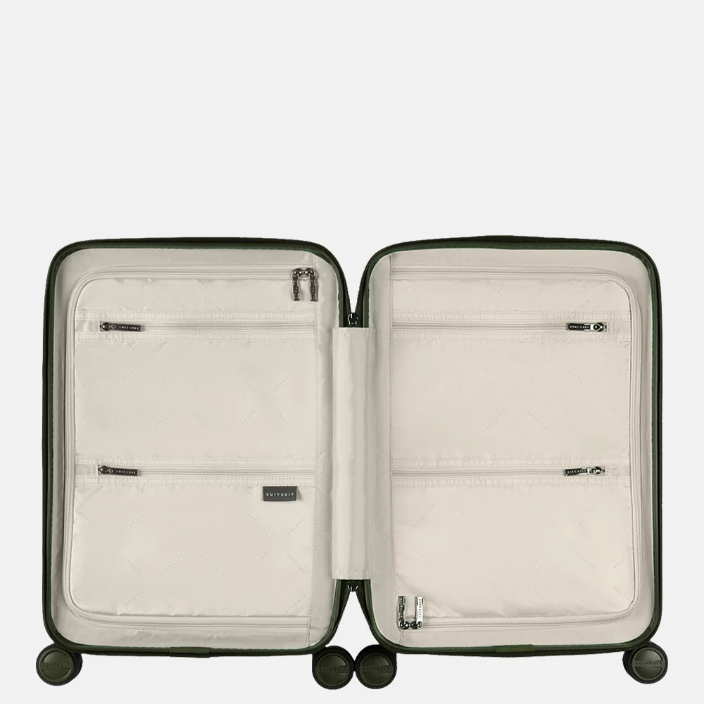 Suitsuit Mystique handbagage koffer 55 cm dark olive | 024031-Groen